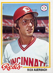 1978 Topps Baseball Cards      646     Rick Auerbach DP